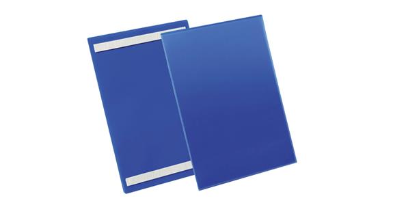Kennzeichnungstasche 50 Stück selbstklebend A4 Hochformat 210x297 mm dunkelblau