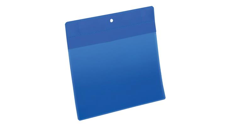 Magnetic pocket Neodym 10 pieces A5 landscape 210x148 mm blue