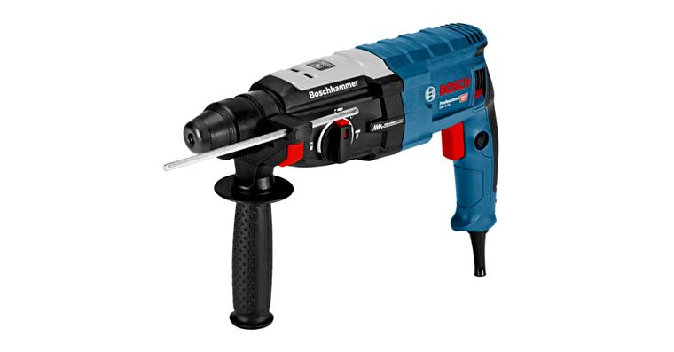 Light drill hammer type GBH 2-28, 880 watts, 3.2J, SDS-Plus, L-BOXX