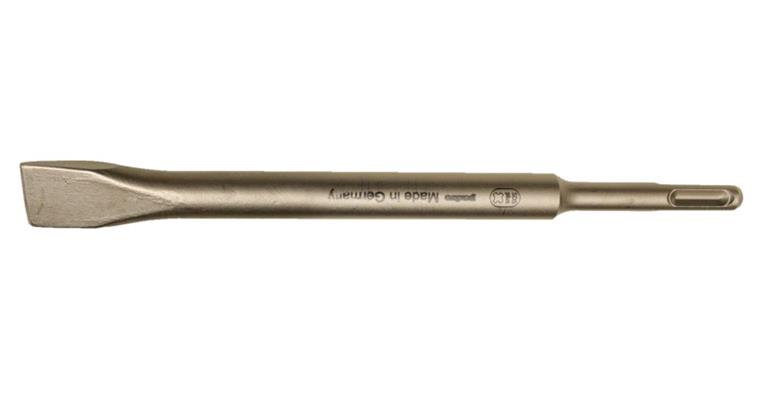 Flachmeißel mit SDS-plus-Aufnahme Länge 250 mm Breite 20 mm in Vergütungsstahl