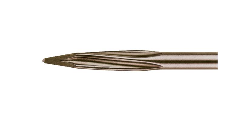 Spitzmeißel mit SDS-max-Aufnahme Länge 400 mm in Vergütungsstahl