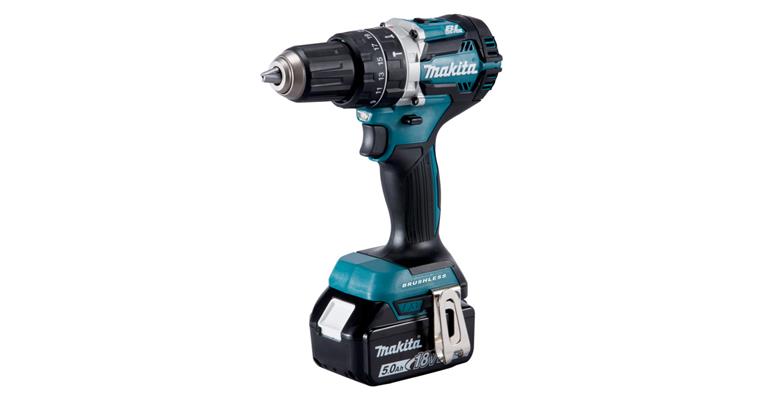 DHP 484 RTJ cordless impact drill driver 18V/5Ah, 2 batteries, charger in