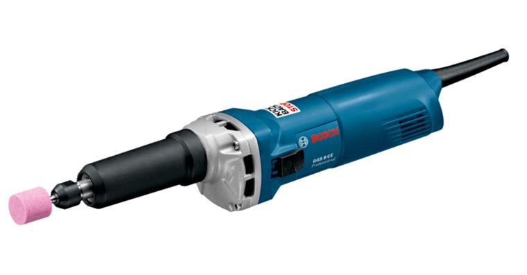 GGS 8 CE electric straight grinder 750 watts rotation speed 2,500-8,000 rpm