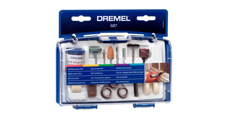 Multi-functional accessories set 52 pieces in a practical box
