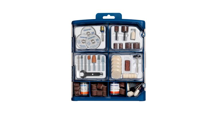 Multi-functional accessories set 150 pieces in carrying case