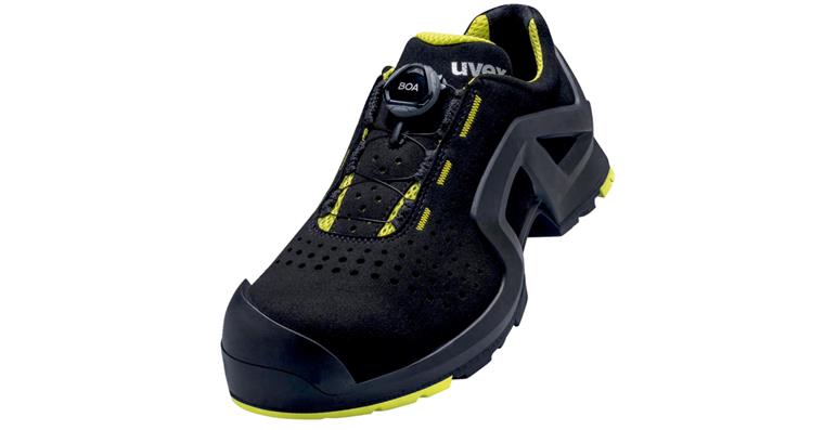 Low-cut safety shoe uvex 1 x-tended support BOA® S1P ESD W11 size 52