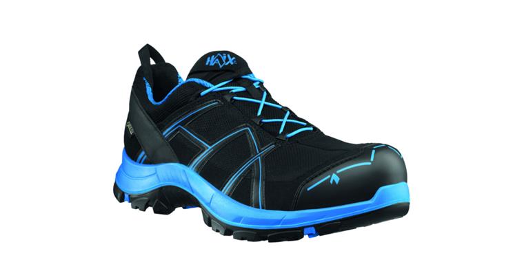 Sicherheits-Halbschuh Black Eagle® 40.1 black-blue Low S3 ESD Gr.42 (UK 8)