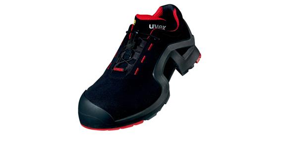Low-cut safety shoe uvex 1 x-tended support S3 ESD W11 size 44