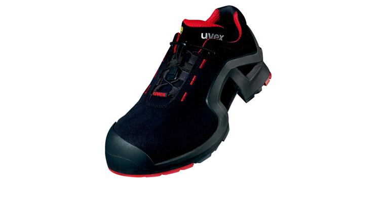 Low-cut safety shoe uvex 1 x-tended support S3 ESD W11 size 50