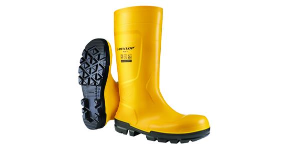 PVC safety boots yellow S5 size 41