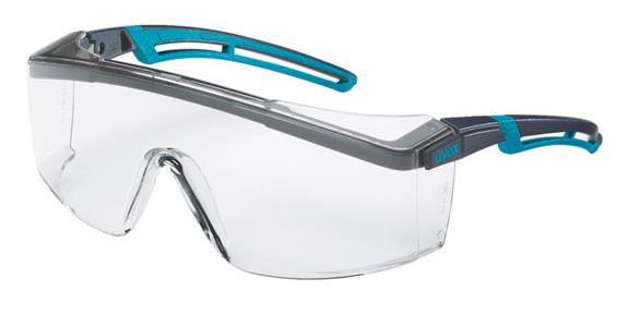 Schutzbrille Astrospec 2.0 anthrazit/petrol Scheibe extrem kratzfest und klar