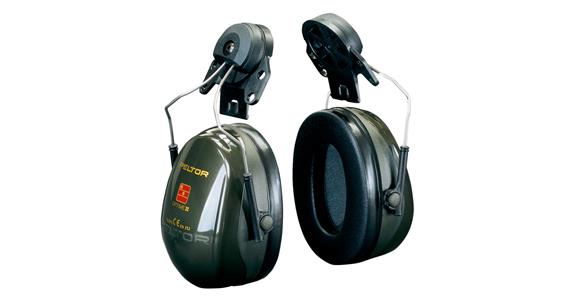 Ear defenders 3M™ Peltor™ Optime™ II with hard hat attachment 2x16 mm