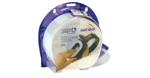 Hygieneauflagen Cool Pads Vlies weiß Spenderrolle à 100 Paar
