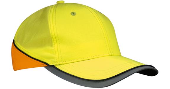 Neon-Reflex Cap Gr. One size Neongelb/Neonorange