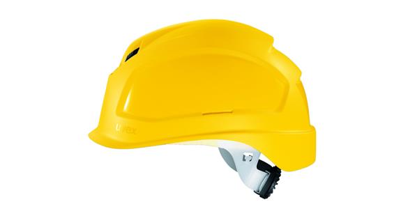 Industrial hard hat uvex pheos B-S-WR 30 mm Euro slot mount size 52-61 cm yellow