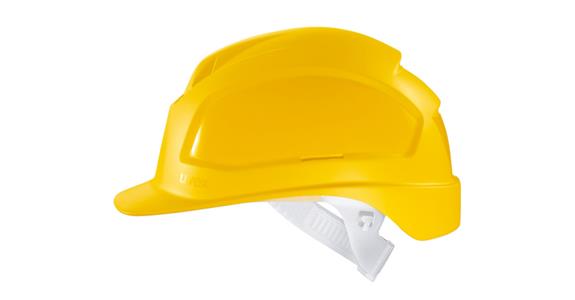 Electrician's hard hat uvex pheos E 30 mm Euro slot mount size 51-61 cm yellow