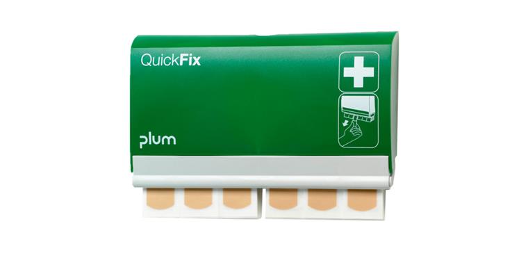 Plaster dispenser QuickFix WATER RESISTANT incl. 2 packs of 45 plasters