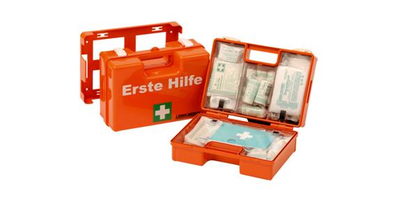 Erste-Hilfe-Koffer orange Füllung nach DIN 13157 260x170x110 mm