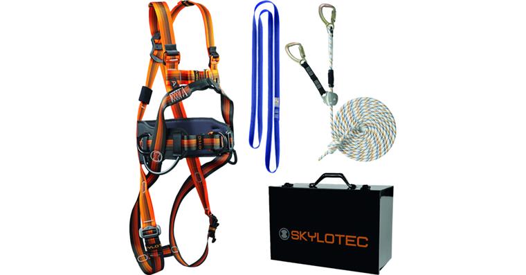 Auffangsystem KIT 1 im Koffer (FALC Standard, Bandschlinge 2m, Auffanggerät 15m)
