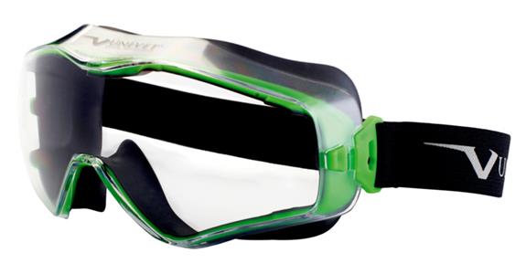 Full-vision goggles 6X3 lens clear