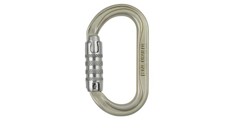 Karabiner OXAN Triact-Lock Öffnungsweite 22 mm Bruchfestigkeit 38 kN