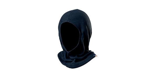 Storm hood anti-pilling fleece 100 % polyester black