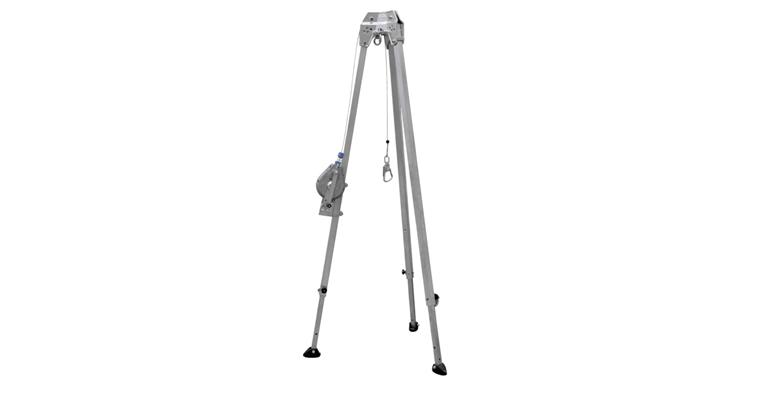 Tripod DB-A3 made of aluminium load capacity max. 300 kg height 1433-2544 mm