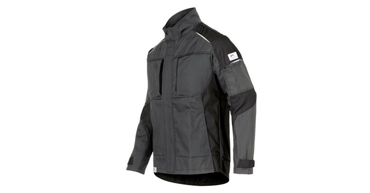 Jacke ACTIVIQ cotton+ anthrazit/schwarz Gr.XS