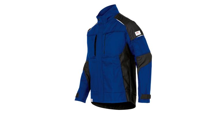 KUEBLER - Jacke ACTIVIQ cotton+ kornblau/schwarz