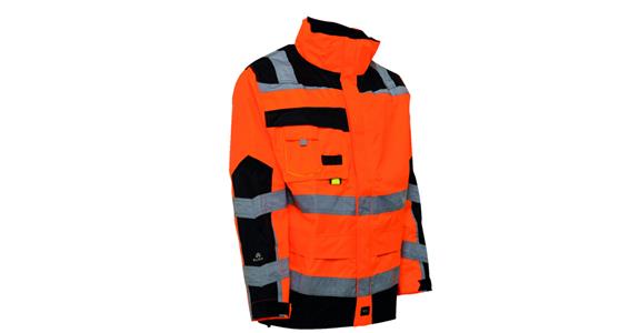 Warnschutz-Funktions-Jacke Visible Xtreme orange/schwarz Gr.XL