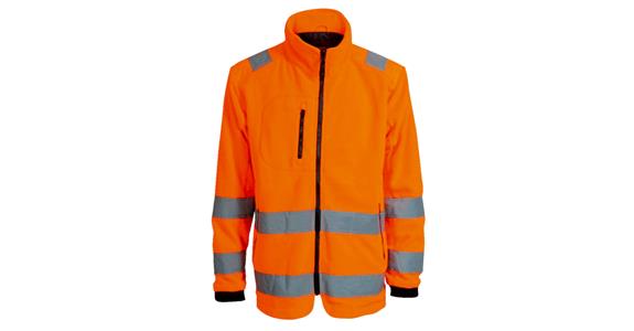 ZIP-IN Fleece-Jacke Xtreme orange Gr.S