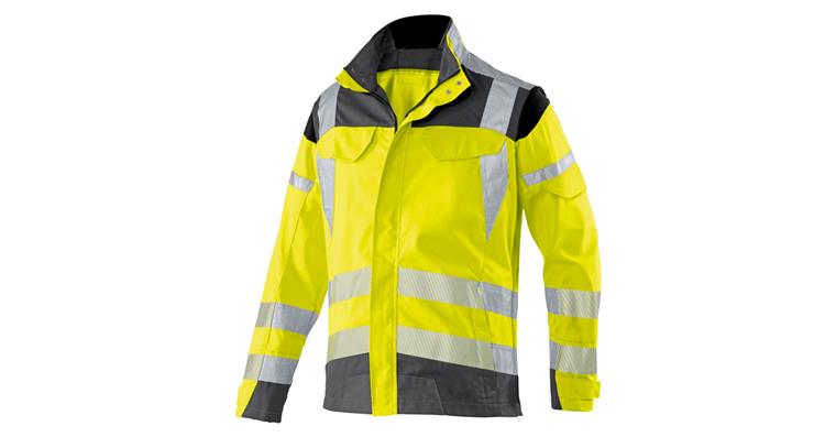 Warnschutz-Jacke REFLECTIQ gelb/anthrazit Gr.90