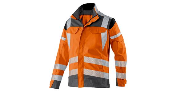 KUEBLER - Warnschutz-Jacke REFLECTIQ orange/anthrazit