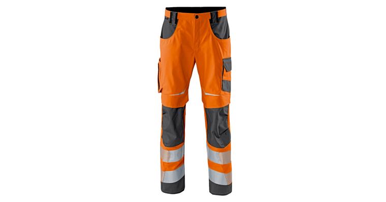 Hi-vis trousers REFLECTIQ orange/anthracite size 102