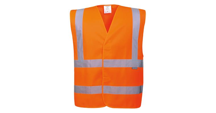 Warnschutzweste C470 orange Klasse 2 Gr.S/M