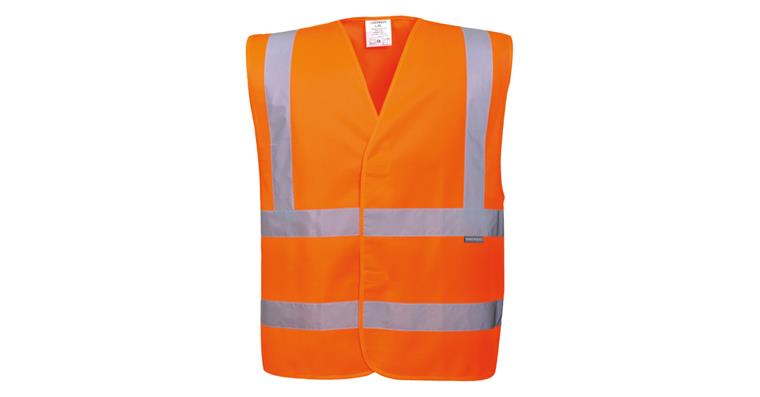 Warnschutzweste C470 orange Klasse 2 Gr.4XL/5XL