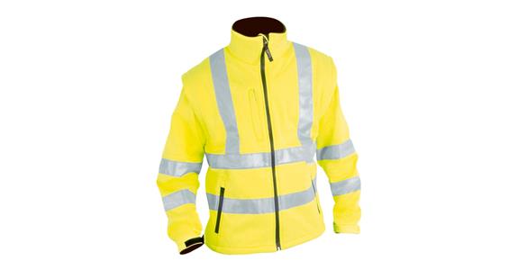 Warnschutz-Softshell-Jacke gelb Gr.M
