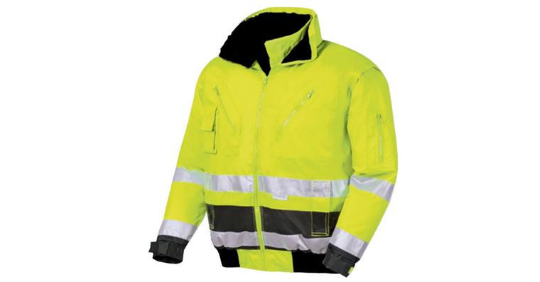 Warnschutz-Pilotjacke Vancouver gelb/grau Gr.XL