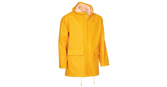 Regenschutz-Jacke PU/PVC gelb Gr.L