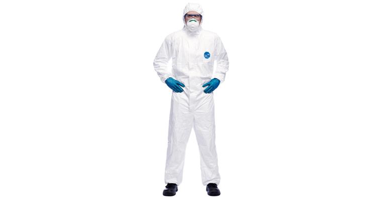 Protective suit Tyvek® 500 Xpert CHF5 cat. III type 5B, 6B white size S