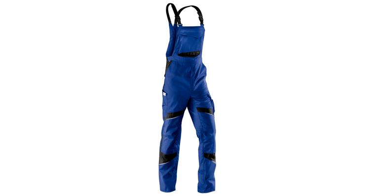 Latzhose ACTIVIQ kornblau/schwarz Gr.106