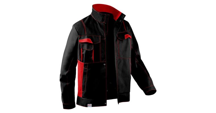 Jacket IMAGE DRESS new design black/medium red size 44