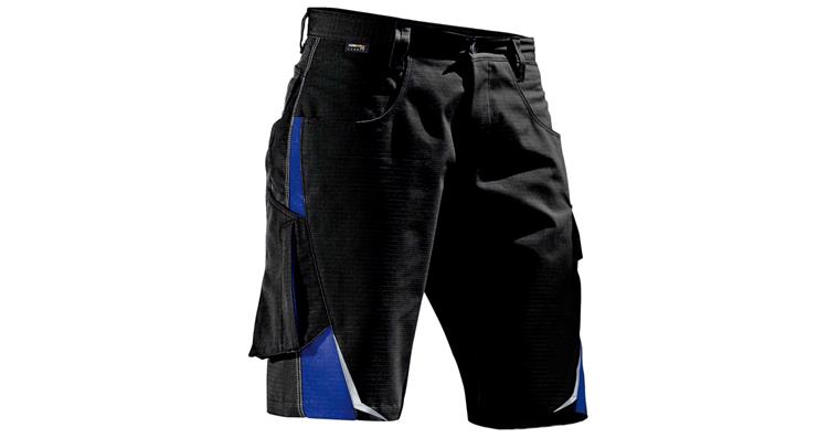 Shorts PULSSCHLAG schwarz/kornblau Gr.46