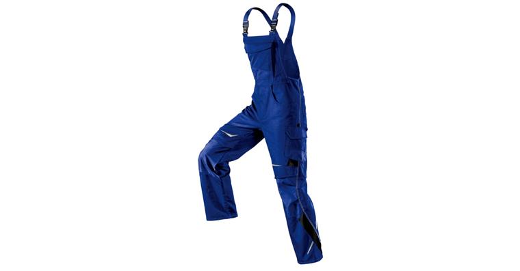Latzhose PULSSCHLAG kornblau/schwarz Gr.58