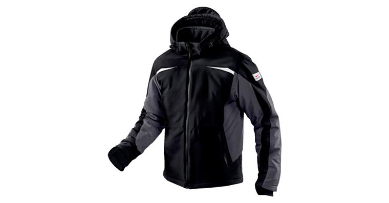 Winter softshell jacket black/anthracite size XXL