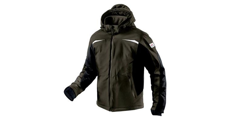 Winter-Softshell-Jacke oliv/schwarz Gr.XXL