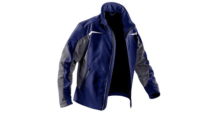 Softshell jacket Light dark blue/anthracite size 3XL