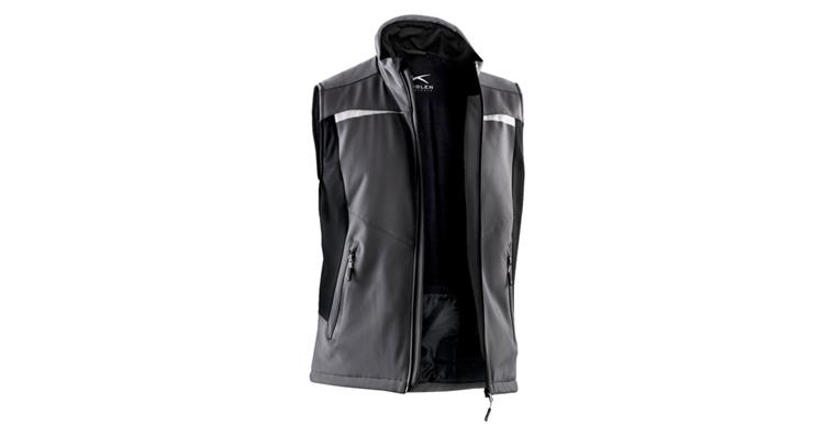 Softshell vest anthracite/black size XXL