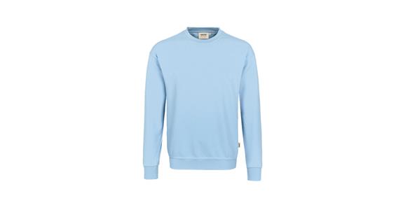 Sweat-Shirt Mikralinar® eisblau Gr.M