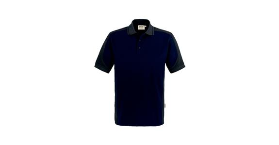 Polo-Shirt Contrast Mikralinar® tinte/anthrazit Gr.S
